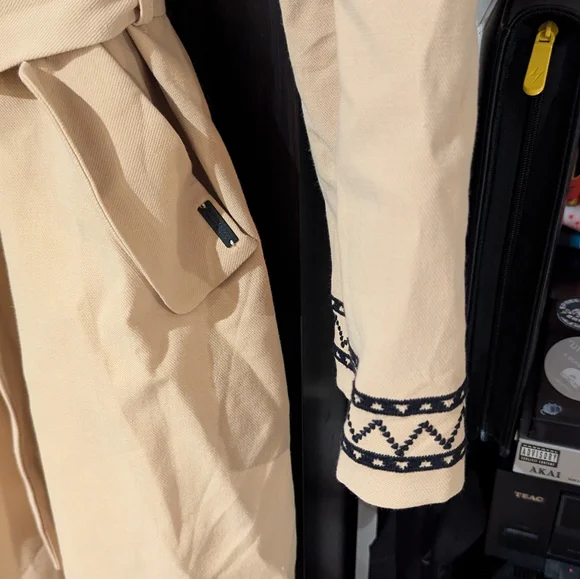 SCOTCH & SODA SS 2018 PARADISE SOCIAL TRENCH COAT US XS - Picture 4 of 4